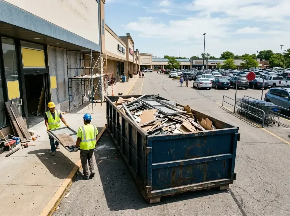retail-store-renovation-debris-003 — frequently asked questions, Roll-off Dumpster Rentals in Rolling Fork, MS